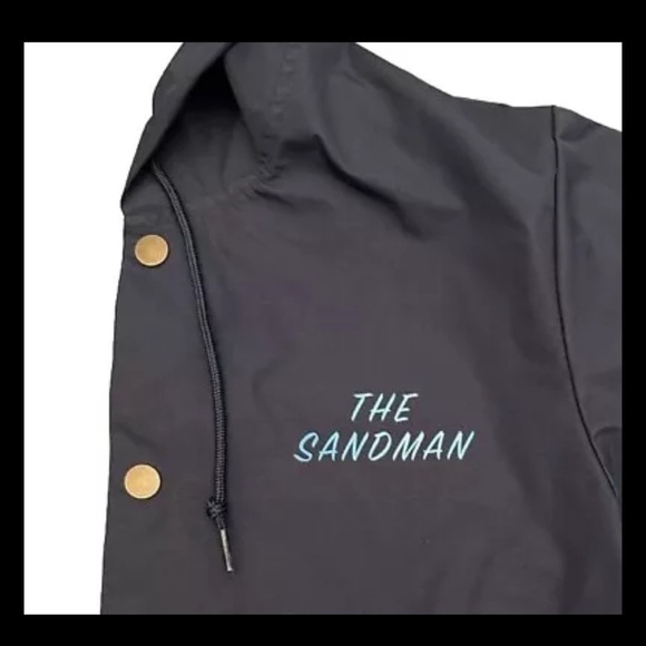 Adam Sandler Station 69 Hooded Rain Jacket Men The Sandman 100% Fresh Tour Merch - Picture 4 of 4